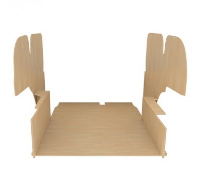 Habillage natural K4 contreplaqué brut Habillage natural K4 contreplaqué brut