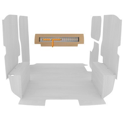 Pack arrimage de cloison en contreplaqué brut Pack arrimage de cloison en contreplaqué brut