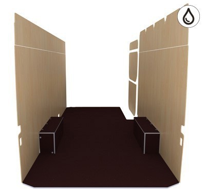 Habillage natural K5 CP antidérapant + verni Habillage natural K5 CP antidérapant + verni