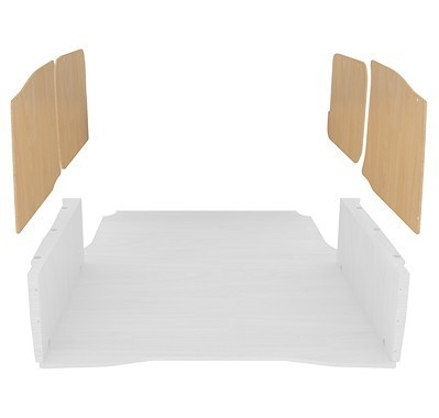 Latéraux contreplaqué brut Latéraux contreplaqué brut