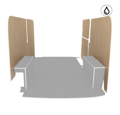 Latéraux contreplaqué verni Latéraux contreplaqué verni