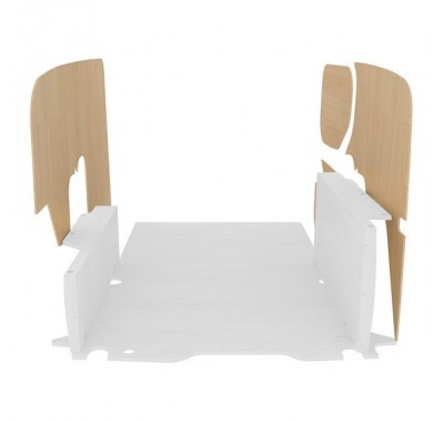 Latéraux contreplaqué brut