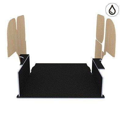 Habillage natural K5 CP antidérapant + verni Habillage natural K5 CP antidérapant + verni