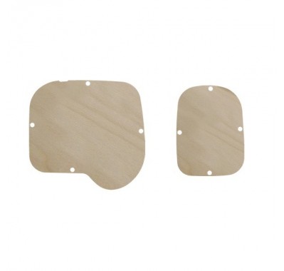 PORTES ARRIÈRES CONTREPLAQUÉ BRUT PORTES ARRIÈRES CONTREPLAQUÉ BRUT