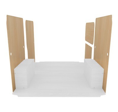 Latéraux contreplaqué brut Latéraux contreplaqué brut