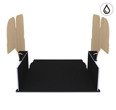 Habillage natural K5 CP antidérapant + verni Habillage natural K5 CP antidérapant + verni