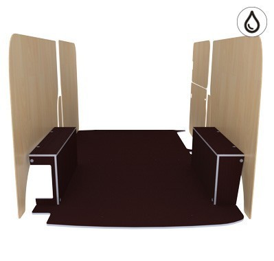 Habillage natural K5 CP antidérapant + verni Habillage natural K5 CP antidérapant + verni