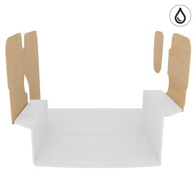 Latéraux contreplaqué verni Latéraux contreplaqué verni