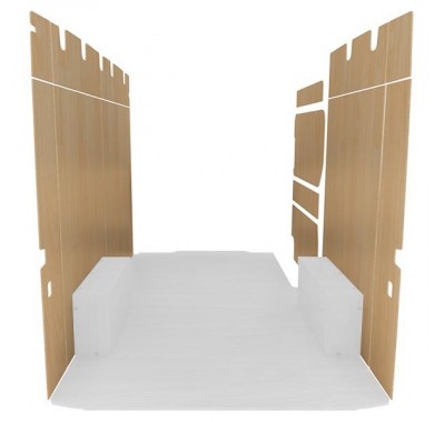 Latéraux contreplaqué brut