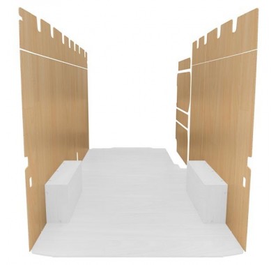 Latéraux contreplaqué brut