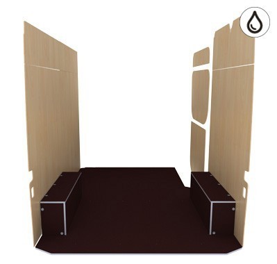 Habillage natural K5 CP antidérapant + verni Habillage natural K5 CP antidérapant + verni