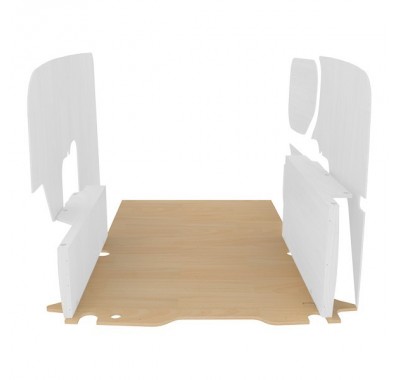 Plancher contreplaqué brut