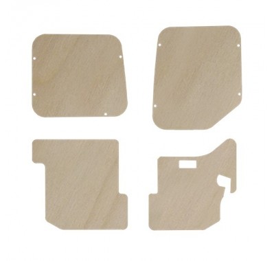 PORTES ARRIÈRES CONTREPLAQUÉ BRUT PORTES ARRIÈRES CONTREPLAQUÉ BRUT