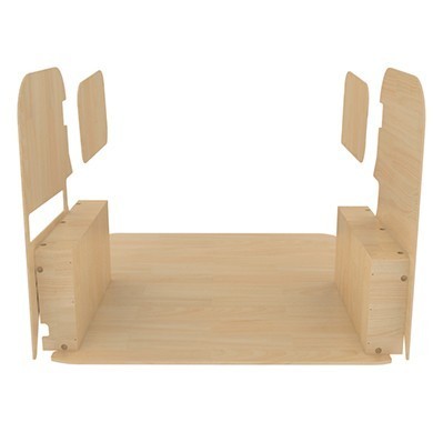 Habillage natural K4 contreplaqué brut Habillage natural K4 contreplaqué brut