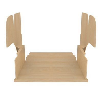 Habillage natural K4 contreplaqué brut Habillage natural K4 contreplaqué brut