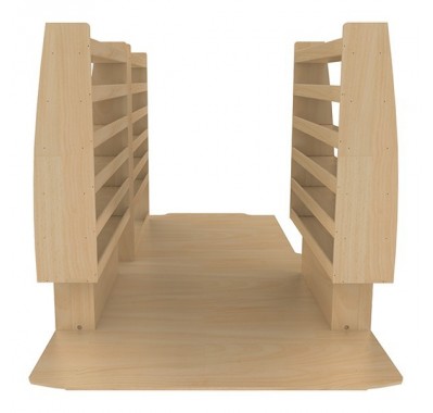 Aménagement Optimum K4 contreplaqué brut Aménagement Optimum K4 contreplaqué brut