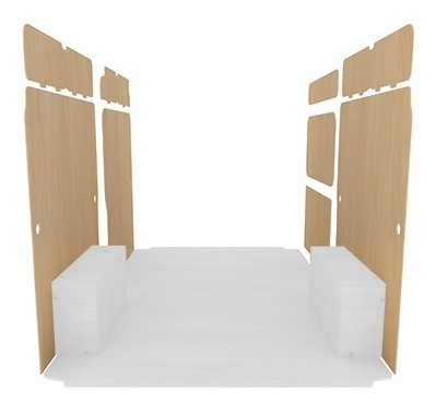 Latéraux contreplaqué brut Latéraux contreplaqué brut