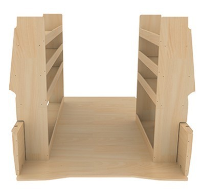 Aménagement optimum K4 contreplaqué brut Aménagement optimum K4 contreplaqué brut