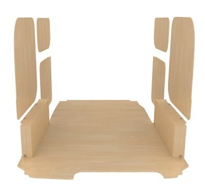 Habillage natural K4 contreplaqué brut Habillage natural K4 contreplaqué brut