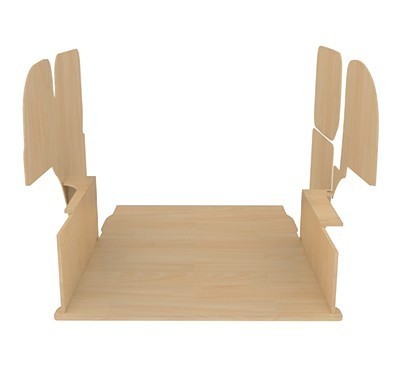 Habillage natural K4 contreplaqué brut Habillage natural K4 contreplaqué brut