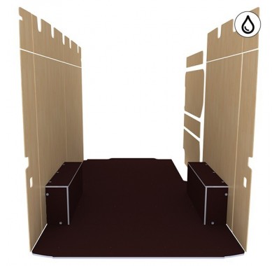 Habillage natural K5 CP antidérapant + verni Habillage natural K5 CP antidérapant + verni