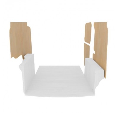 Latéraux contreplaqué brut Latéraux contreplaqué brut