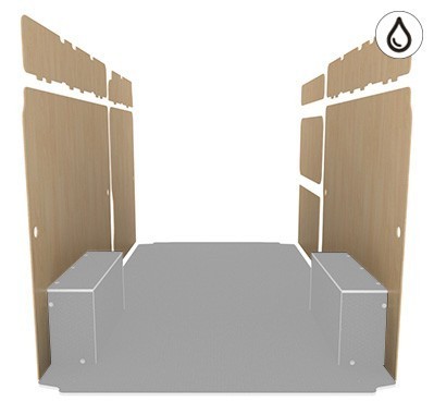 Latéraux contreplaqué verni Latéraux contreplaqué verni