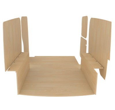 Habillage natural K4 contreplaqué brut Habillage natural K4 contreplaqué brut