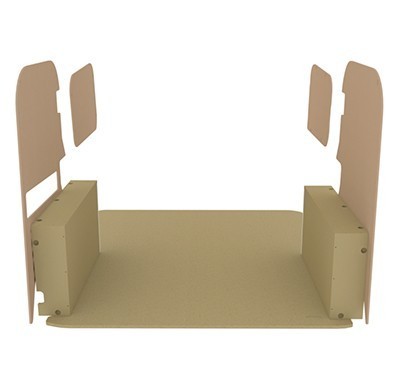 Habillage Natural K2 aggloméré + portes ar Habillage Natural K2 aggloméré + portes ar