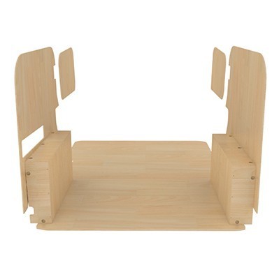 Habillage natural K4 contreplaqué brut Habillage natural K4 contreplaqué brut