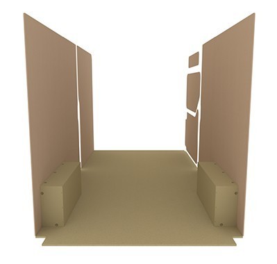 Habillage Natural K2 aggloméré + portes ar Habillage Natural K2 aggloméré + portes ar