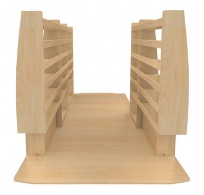 Aménagement Optimum K4 contreplaqué brut Aménagement Optimum K4 contreplaqué brut