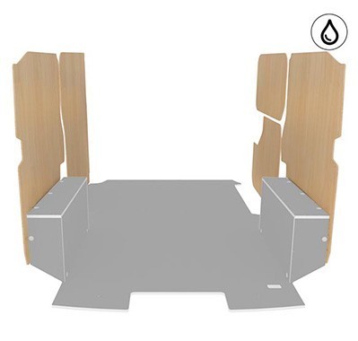 Latéraux contreplaqué verni Latéraux contreplaqué verni