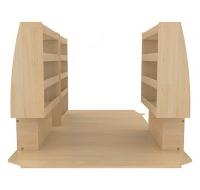 Aménagement Optimum K4 contreplaqué brut Aménagement Optimum K4 contreplaqué brut