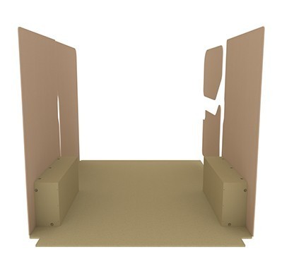 Habillage Natural K2 aggloméré + portes ar Habillage Natural K2 aggloméré + portes ar