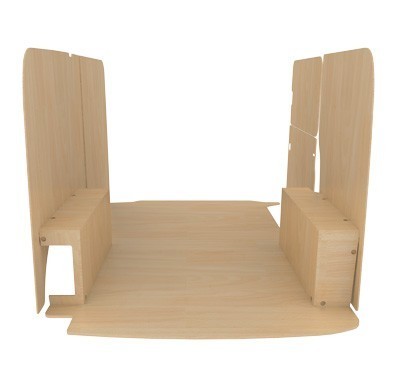 Habillage natural K4 contreplaqué brut Habillage natural K4 contreplaqué brut