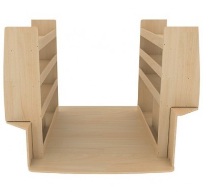 Aménagement Optimum K4 contreplaqué brut Aménagement Optimum K4 contreplaqué brut