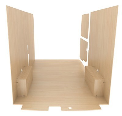 Habillage natural K4 contreplaqué brut Habillage natural K4 contreplaqué brut