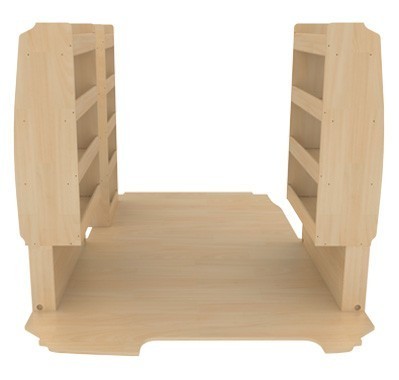 Aménagement Optimum K4 contreplaqué brut Aménagement Optimum K4 contreplaqué brut