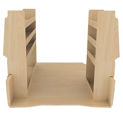 Aménagement optimum K4 contreplaqué brut Aménagement optimum K4 contreplaqué brut