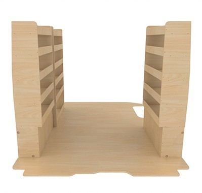 Aménagement Optimum K4 contreplaqué brut Aménagement Optimum K4 contreplaqué brut