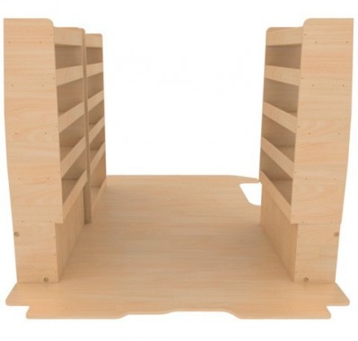 Aménagement Optimum K4 contreplaqué brut Aménagement Optimum K4 contreplaqué brut