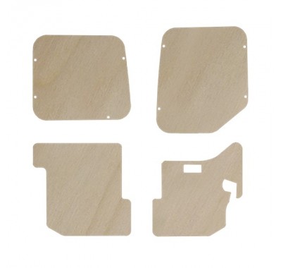 PORTES ARRIÈRES CONTREPLAQUÉ BRUT PORTES ARRIÈRES CONTREPLAQUÉ BRUT